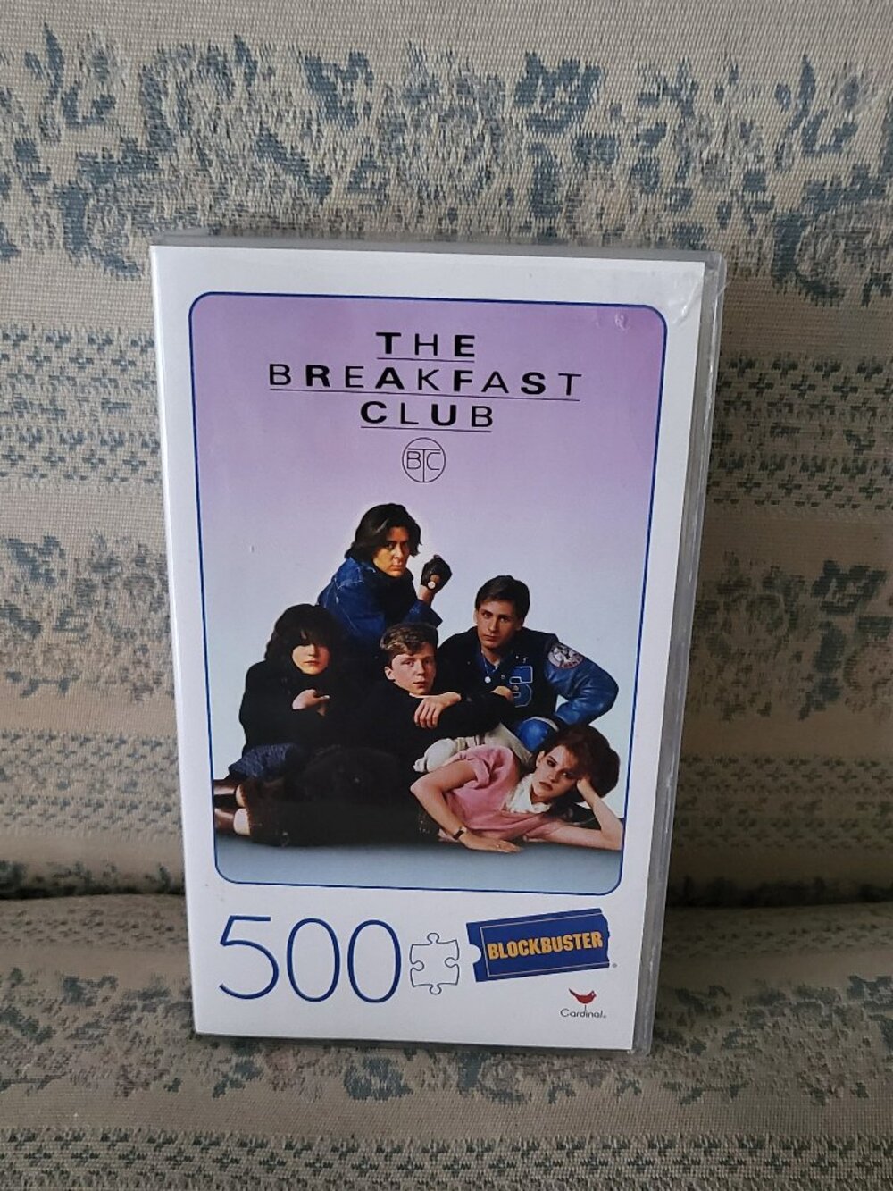 Blockbuster Retro VHS Case The Breakfast Club 500 Piece Puzzle New